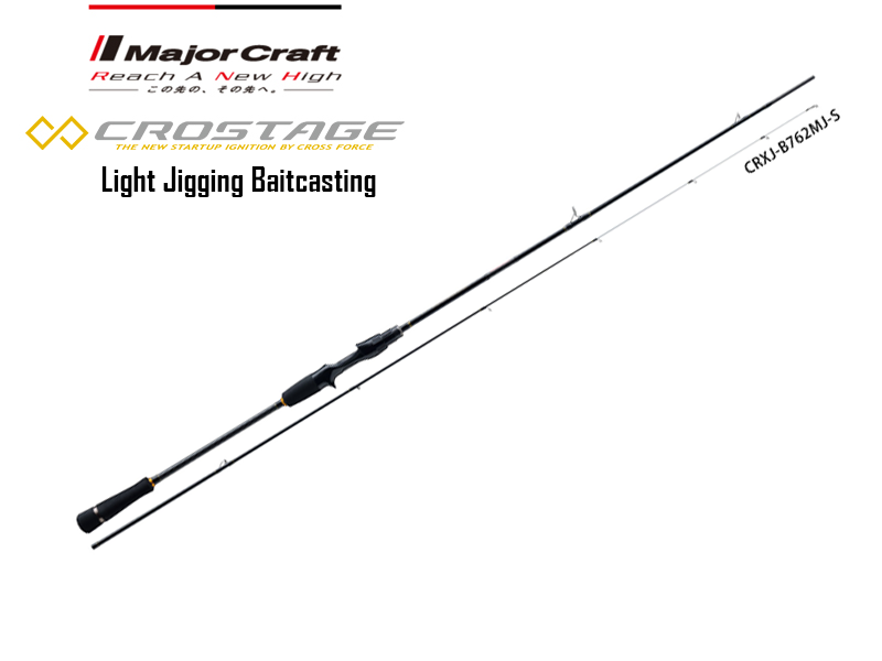 Major Craft New Crostage Micro Jigging CRXJ-B762MJ/S (Length: 2.32mt, Lure: Max 60gr)