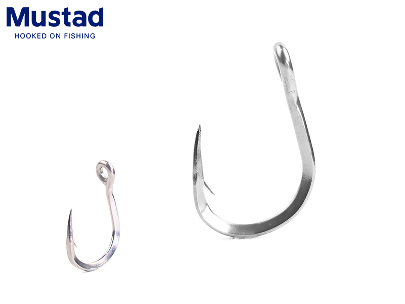 Mustad 10814TTP Triangle Point Hoodlum Hook (Hook Size: 4/0, Pack: 3pcs)