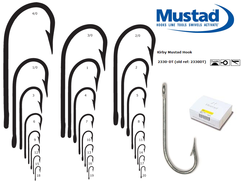Mustad 3551 Classic Treble Hooks (Size: 2/0, Pack: 25) [MUST03551