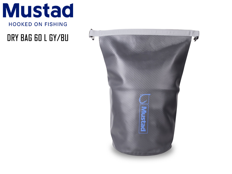 Mustad MB013 Dry Bag 60 L GY/BU