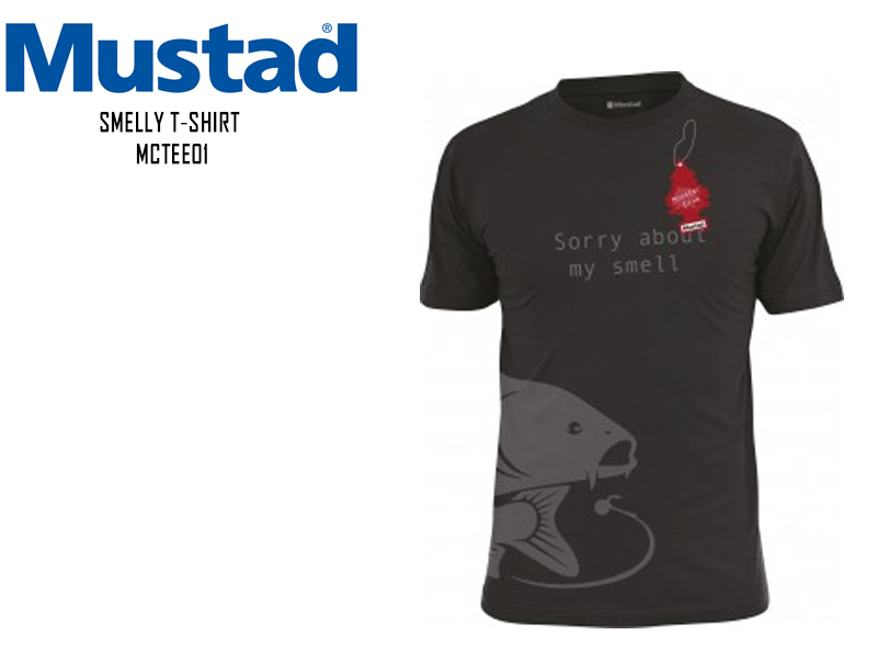 Mustad Smelly T-Shirt (Size: Large)