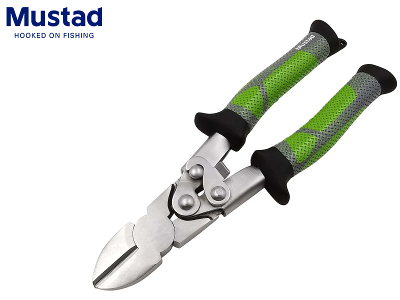 Mustad MT116 Double Leverage Side Cutters - Green