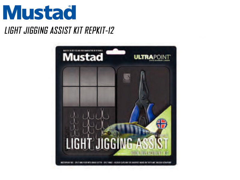 Mustad Light Jigging Assist Kit REPKIT-12