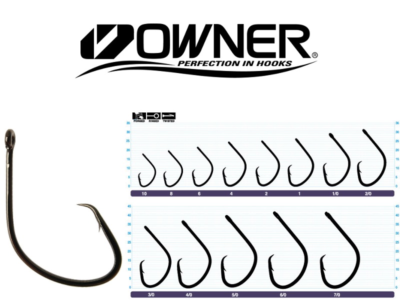 Mustad Demon Circle: Extra Fine Wire Hooks (Size: 4/0, Pack: 5)  [MUST39951NPBLN:12793A] - €1.95 : , Fishing Tackle Shop