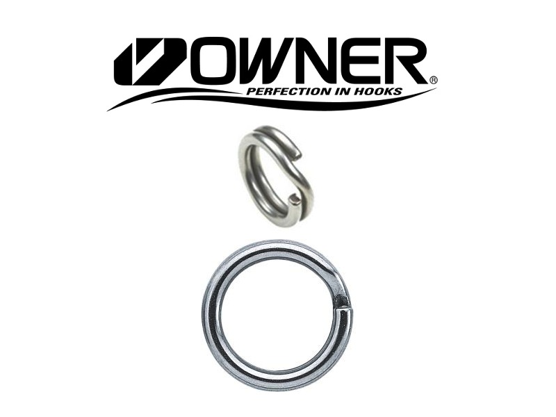 Owner 52811 Split Ring Regular Wire (#3, 45lb, 20pcs)