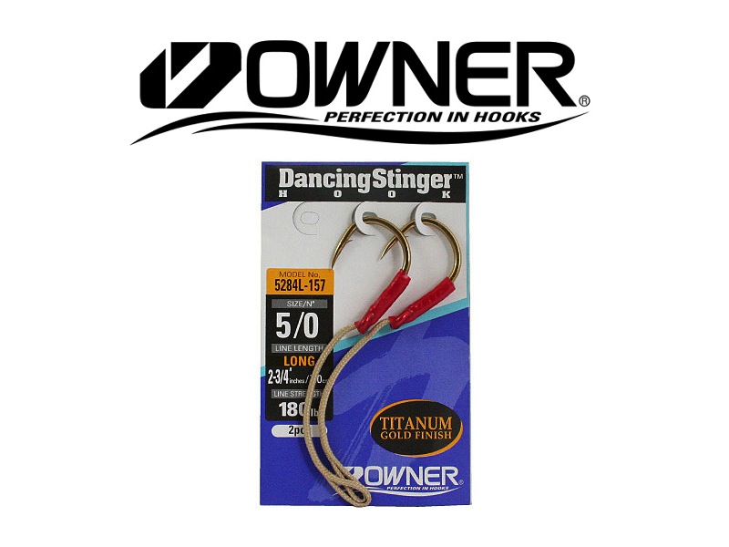 Owner 5284L Dancing Stinger Long (#5/0, 2pcs)