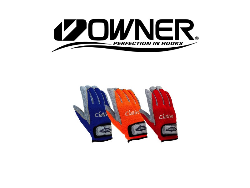 Owner Cultiva 9657 Jigging Glove (#M, Color: Blue)