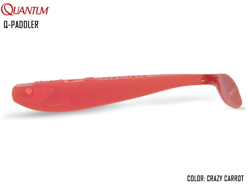 Quantum Q-Paddler (Length: 18cm, Weight: 27gr, Color: Crazy Carrot)