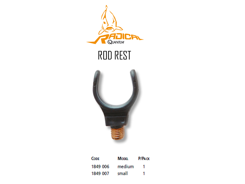 Quantum Radical Rod Rest (Size: Medium, Pack: 1pc)