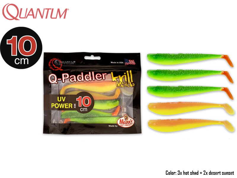 Quantum Q-Paddler UV Power Mix (Size: 10cm, Pack: 5 pcs)