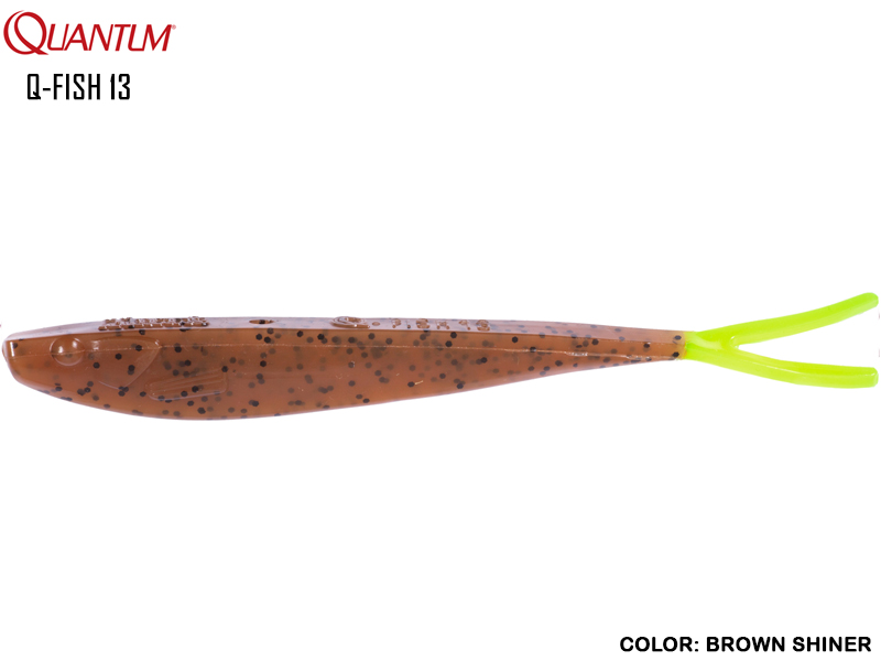 Quantum Q-Fish 13 (Length: 13cm, Weight: 8gr, Color: Magic Motoroil)
