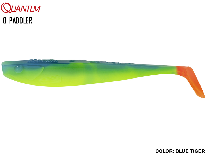 Quantum Q-Paddler (Length: 18cm, Weight: 27gr, Color: Blue Tiger)