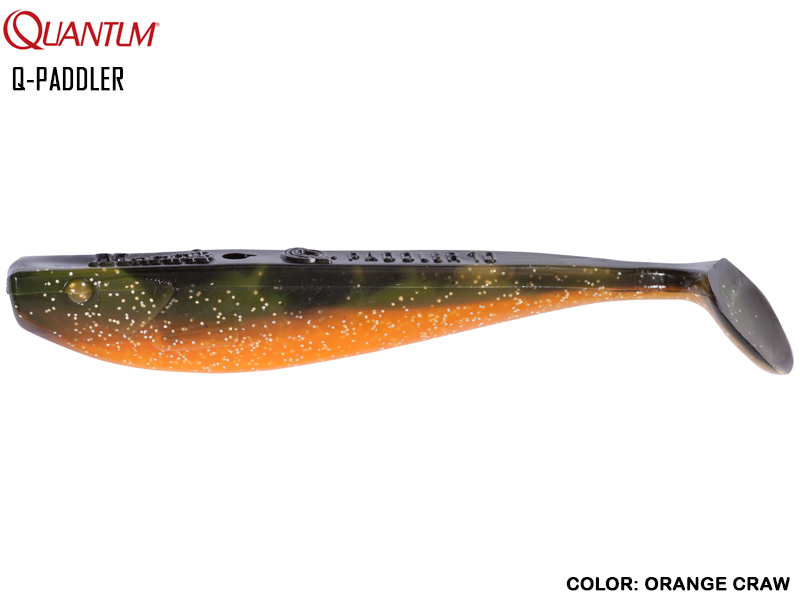 Quantum Q-Paddler (Length: 10cm, Weight: 7gr, Color: Orange Craw)