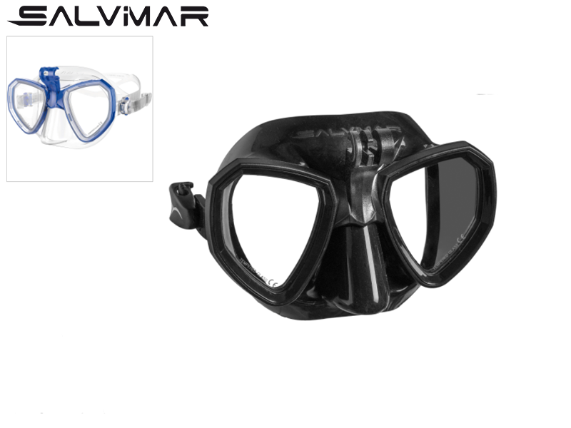 Salvimar Trinity Mask (Color: Black-Black)