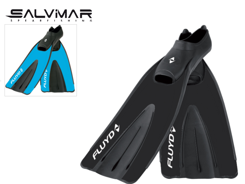 Salvimar Fluyd Training Long Fins (Color: Black, Size: 44/45)