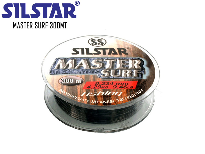Silstar Master Surf (Size: 0.23mm, Strength: 4..29kg, Length: 300mt)