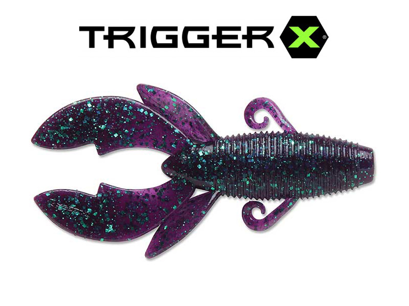 Trigger X Flappin' Bug (4”,Colour:Junebug)