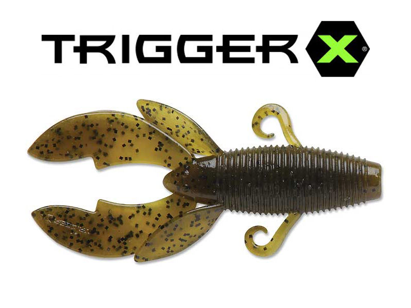 Trigger X Flappin' Bug (4”,Colour: Green Pumpkin)