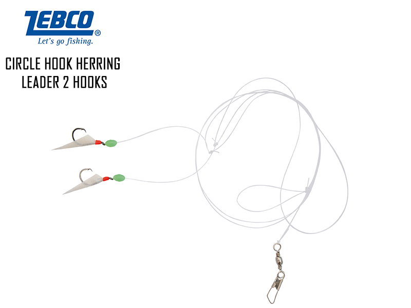 Zebco Circle Hook Herring Leader 2 hooks